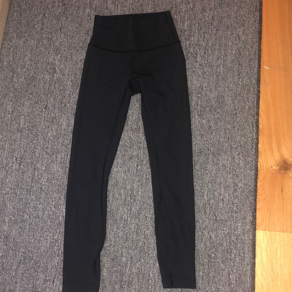 Lululemon Wunder Under High-Waisted Black Leggings